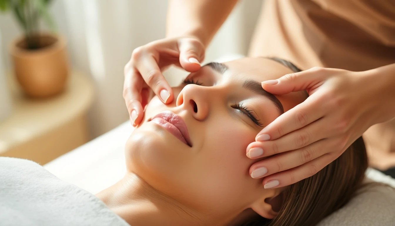 photo de soin Soin du visage professionnel